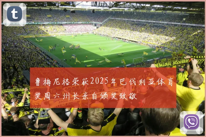 鲁梅尼格荣获2025年巴伐利亚体育奖周六州长亲自颁奖致敬